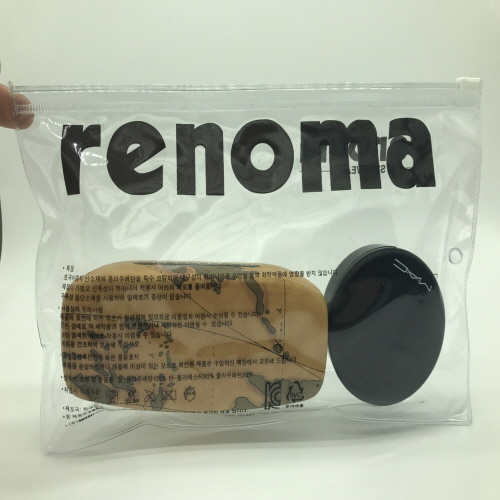 PVC지퍼백 주문제작 샘플 [renoma]