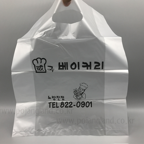 [비닐봉투] 베이커리 봉투 제작샘플