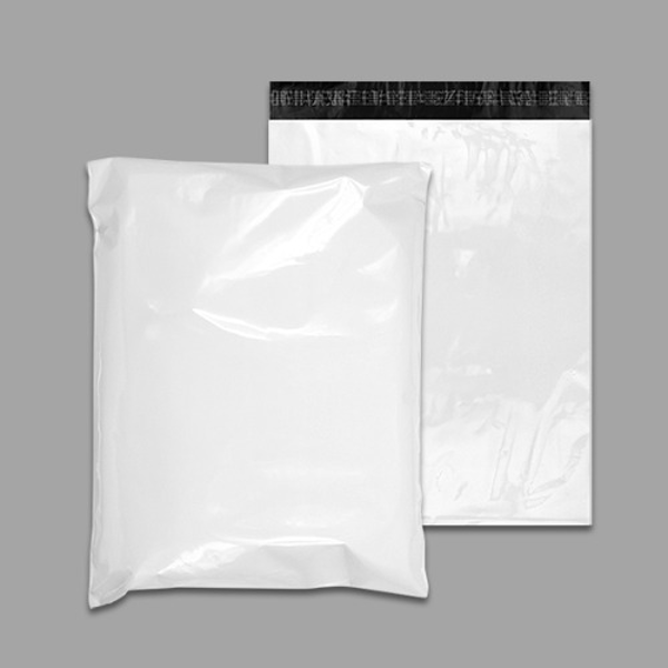 LDPE 이중지 택배봉투 - 100장 (흰색)