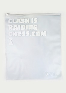 PVC 반투명 슬라이드지퍼백 인쇄주문제작 ( CLASH CHESS )