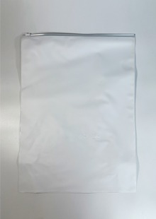PVC 반투명 슬라이드지 퍼백 형압인쇄 주문제작 ( HAZE )